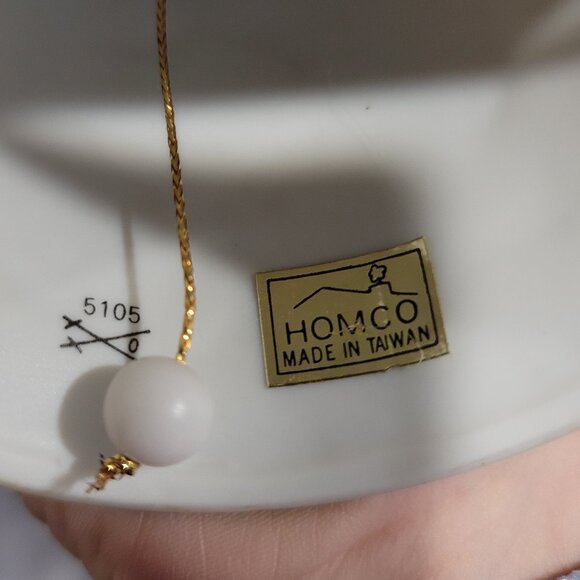 1988 Christmas Angel Bell Figurine Homco Vintage Holiday Decor - Picture 2 of 5